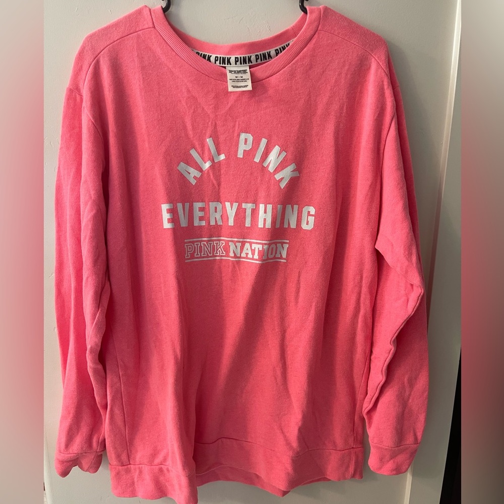 PINK hoodie M